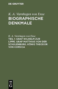 Biographische Denkmale