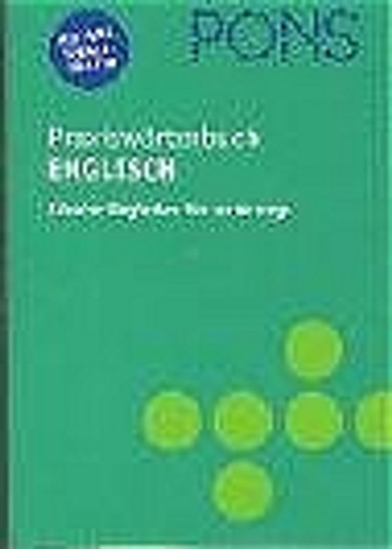 PONS Praxiswörterbuch Englisch