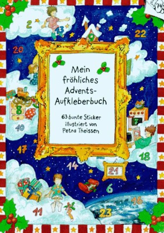 Mein fröhliches Advents-Aufkleberbuch