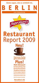 Marcellino's Restaurant Report / Berlin Restaurant Report 2009