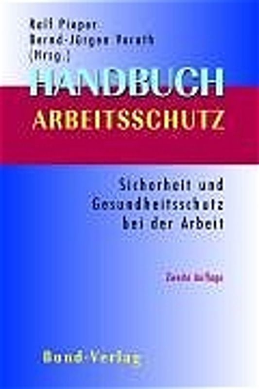 Handbuch Arbeitsschutz