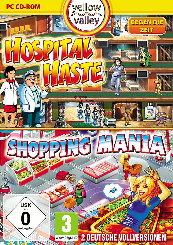 Hospital Haste + Shopping Mania PC Spiele