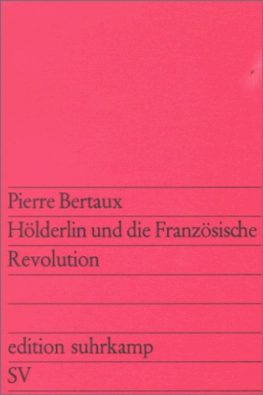 Hölderlin und die Französische Revolution