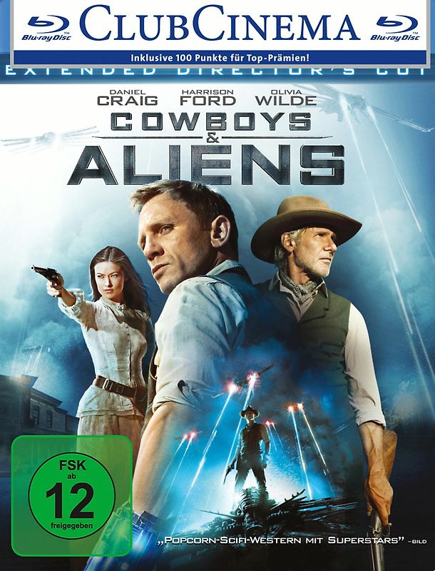 Cowboys & Aliens - Extended Director's Cut Blu-ray Disc