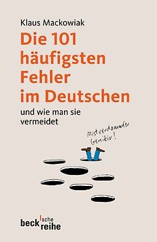 Die 101 häufigsten Fehler im Deutschen