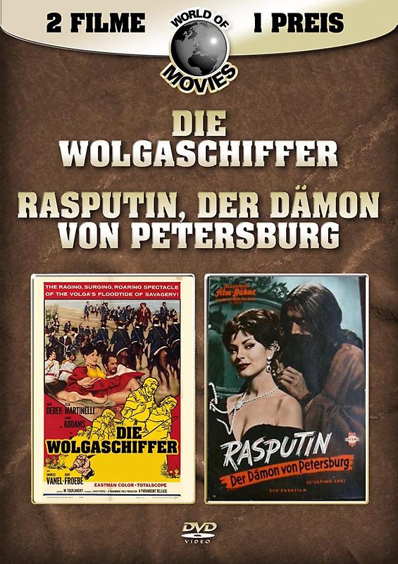 Die Wolgaschiffer / Rasputin, der Dämon von Petersburg DVD
