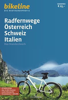 Radfernwege Österreich, Schweiz, Italien