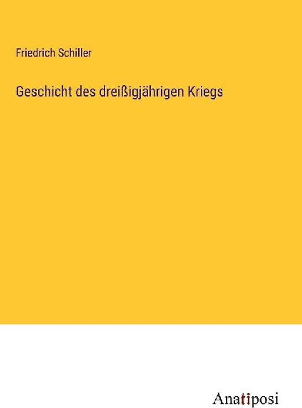 Geschicht des dreißigjährigen Kriegs