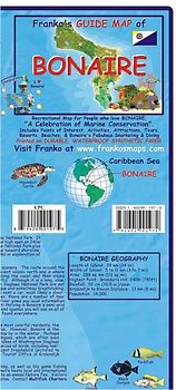 Bonaire Guide Map and Fishcard
