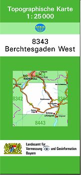 TK25 8343 Berchtesgaden West