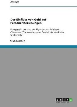 Der Einfluss von Geld auf Personenbeziehungen