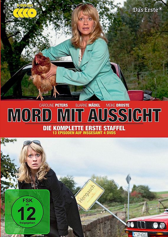 Mord mit Aussicht - Die komplette erste Staffel [13 Episoden, 4DVDs] DVD