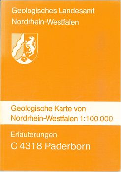 Geologische Karten von Nordrhein-Westfalen 1:100000 / Paderborn