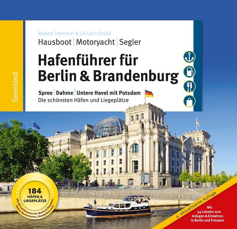 Hafenführer für Hausboote: Berlin & Brandenburg