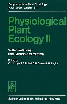 Physiological Plant Ecology II