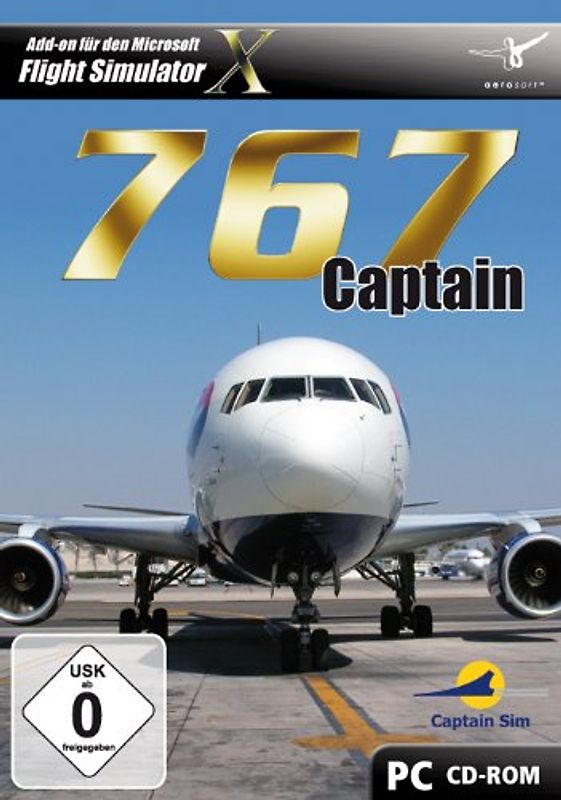 Flight Simulator X - 767 Captain  (PC-DVD) PC Spiele