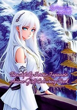Beautifully Serene Japanese Anime Girls Colouring Book: 2nd Book
