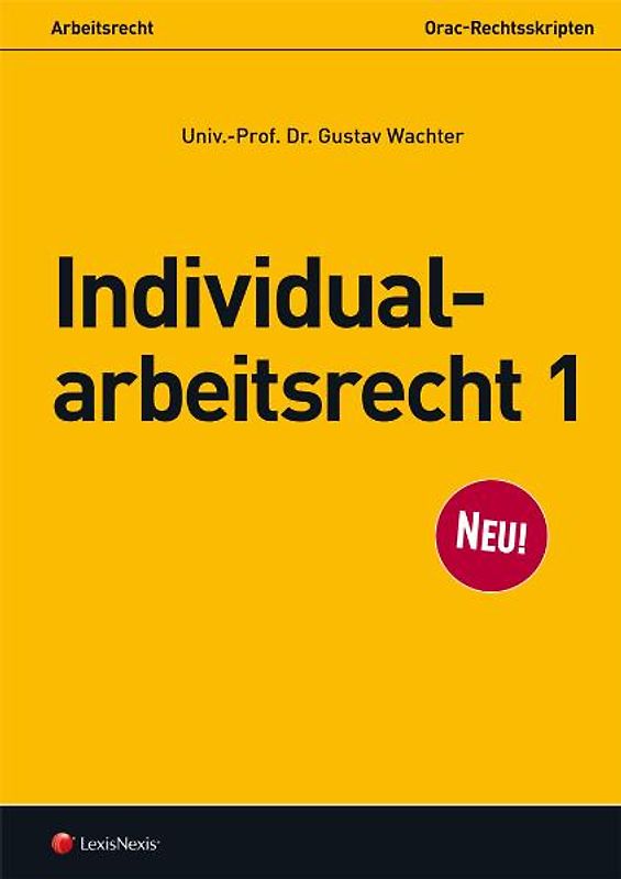 Arbeitsrecht - Individualarbeitsrecht 1