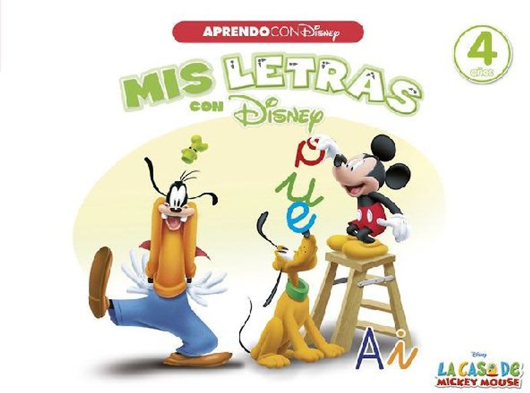 Aprendo con Disney. Mis letras con Disney