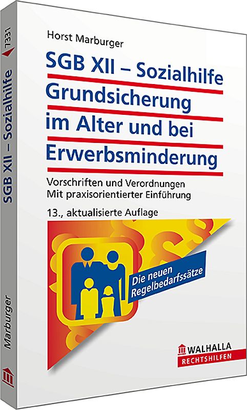 SGB XII - Sozialhilfe: Grundsicherung im Alter und bei Erwerbsminderung