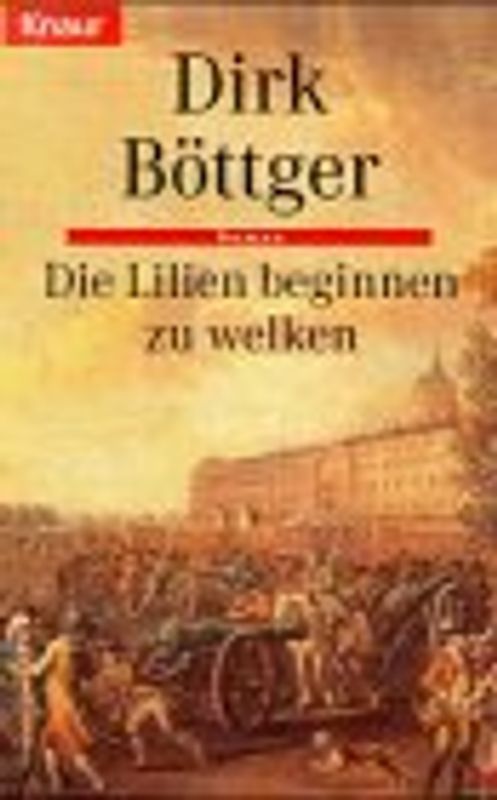 Die Lilien beginnen zu welken