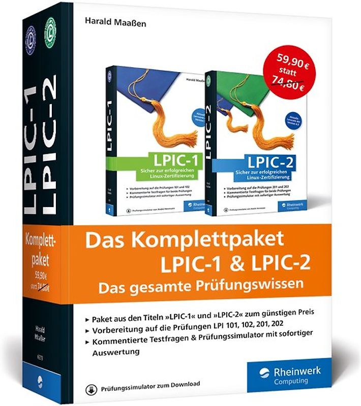 Das Komplettpaket LPIC-1 u. LPIC-2
