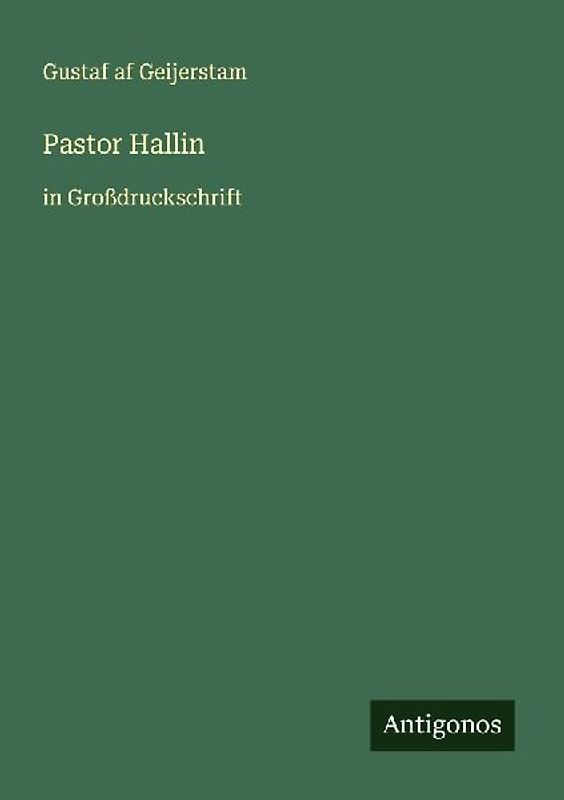 Pastor Hallin