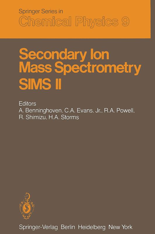 Secondary Ion Mass Spectrometry SIMS II