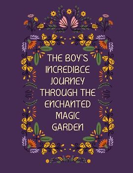The Boy's Incredible Journey Through The Enchanted Magic Garden: Short Stories for boy's about Courage I Perseverance & Self-Confidence I A Teamwork and friendship Book For boy's I Gift for boy's