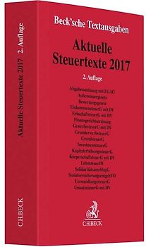 Aktuelle Steuertexte 2017