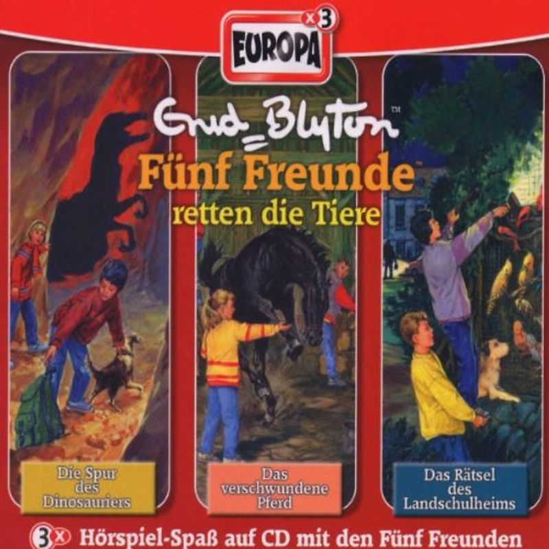 Fünf Freunde: Folgen 40 / 41 / 46 - ... retten die Tiere [3er Box]