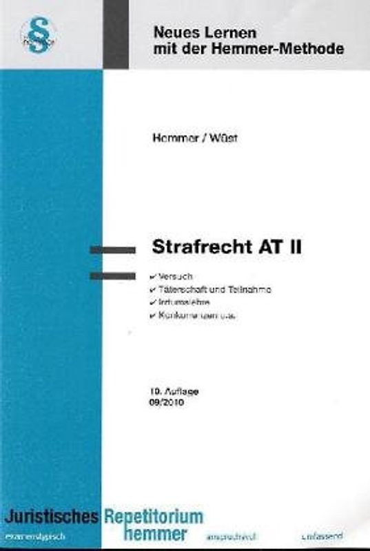 Strafrecht AT II