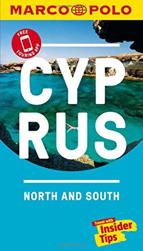 Cyprus Marco Polo Pocket Travel Guide - with pull out map: North and South.With Free Touring App (Marco Polo Guide)
