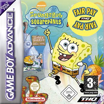 SpongeBob: SquarePants / SuperSponge Nintendo Game Boy Advance