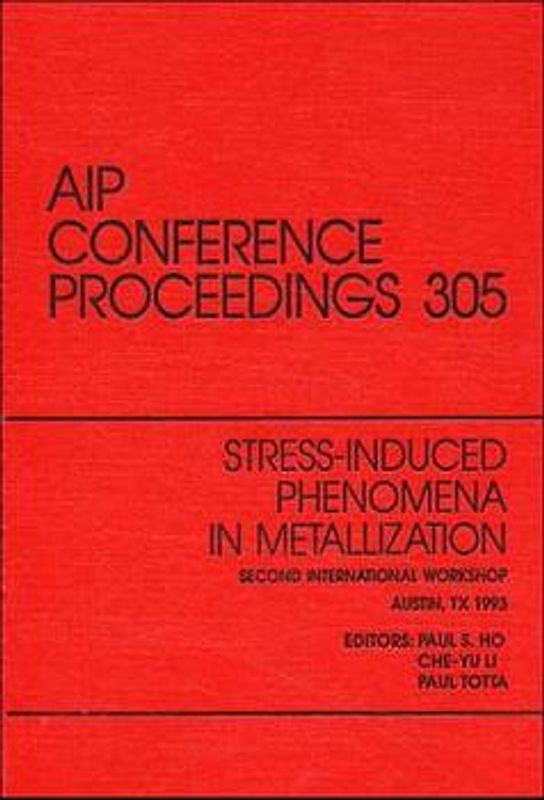 Stress-induced Phenomena in Metallization