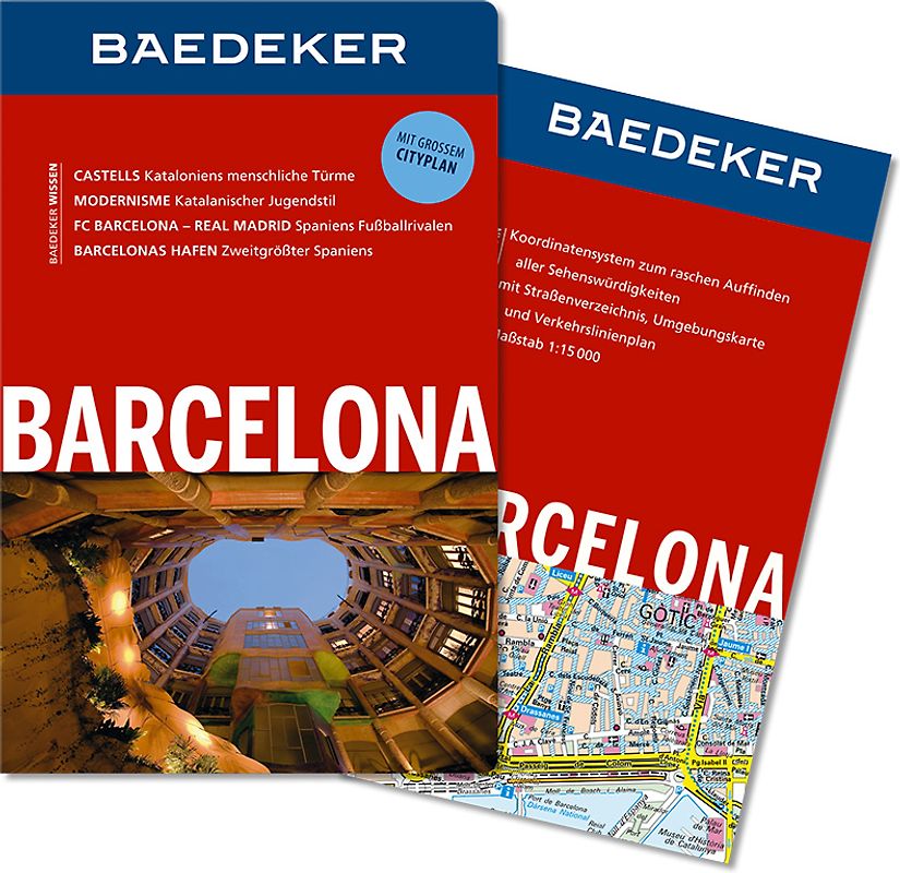 Baedeker Reiseführer Barcelona. mit GROSSEM CITYPLAN