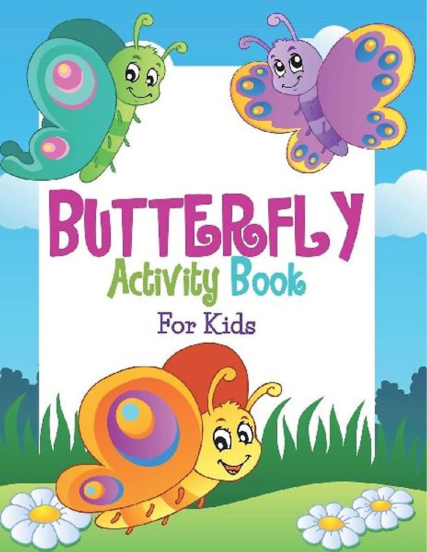 Butterfly Activity Book For Kids