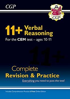 11+ CEM Verbal Reasoning Complete Revision and Practice - Ages 10-11 (with Online Edition) (CGP CEM 11+ Ages 10-11)