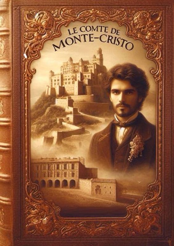 Le Comte de Monte-Cristo en édition intégrale (les 4 volumes en 1 seul de 1100 pages)