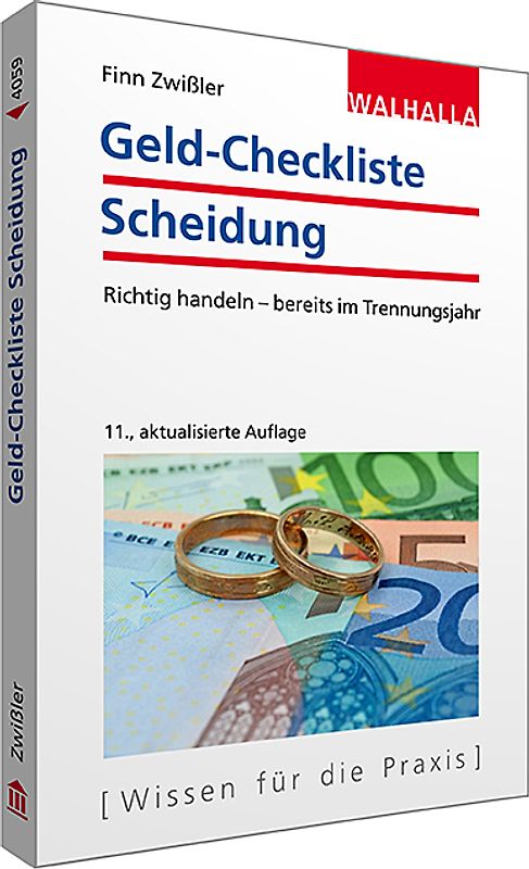 Geld-Checkliste Scheidung