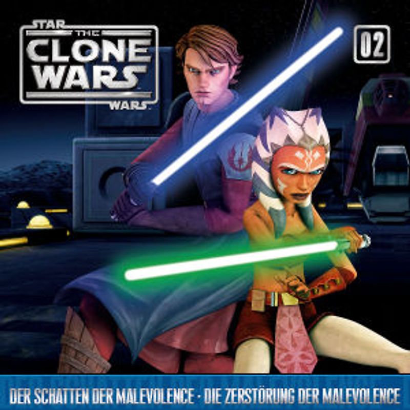 Star Wars - The Clone Wars: Vol. 02 - Der Schatten der Malevolence / Die Zerstörung der Malevolence