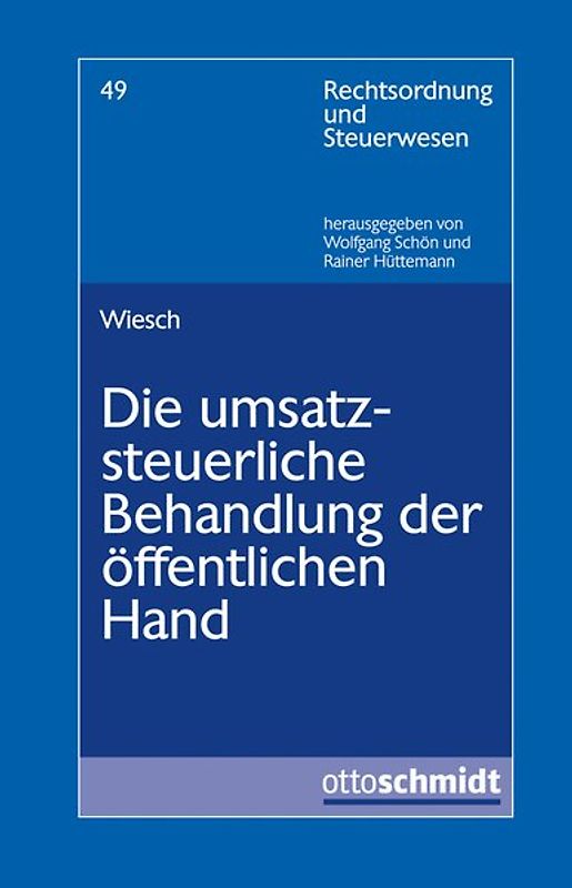 Die umsatzsteuerliche Behandlung der öffentlichen Hand
