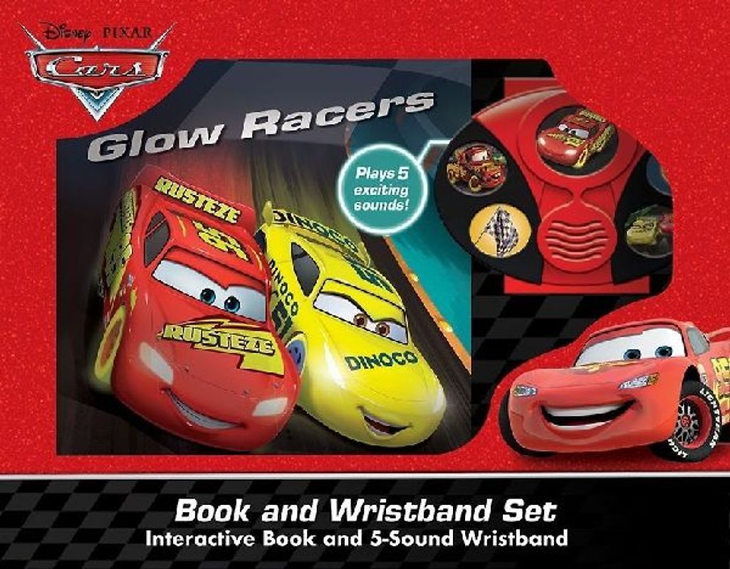 Disney Pixar Cars Teamwork Book & Wristband Sound Book