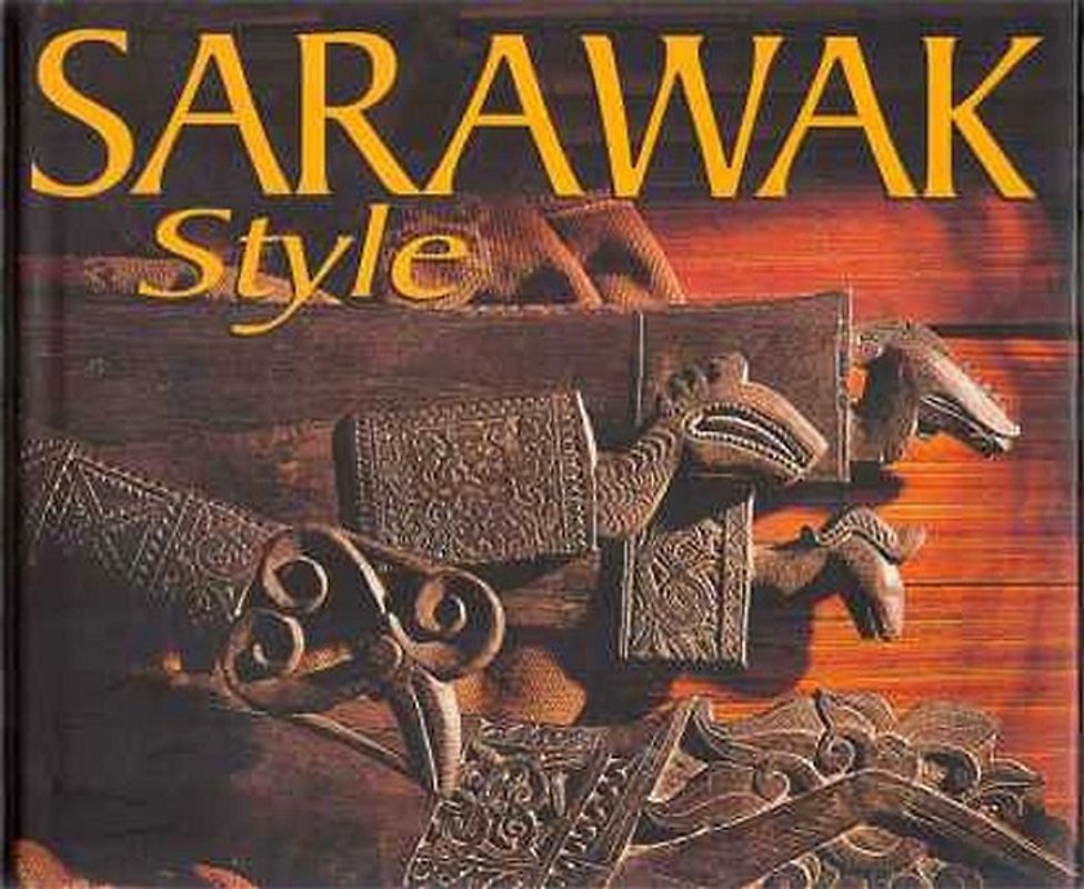 Sarawak Style: Grossbildband der traditionellen Architektur und Inneneinrichtung einer malaysischen Region