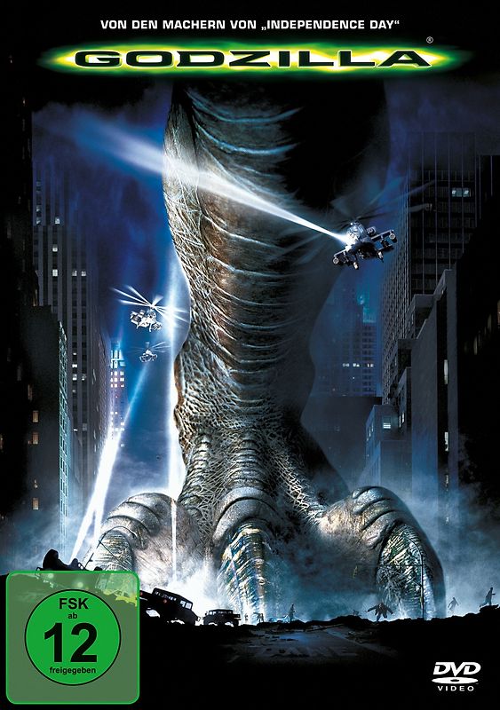 Godzilla - The Movie DVD