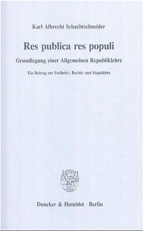 Res publica res populi.