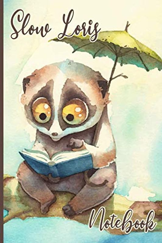 Slow Loris: Blank Notebook Journal Planner 6” X 9” 100 pages