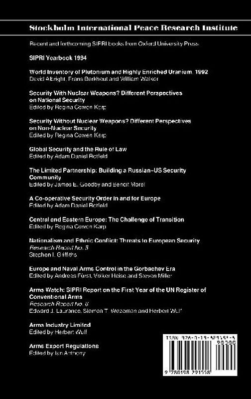 Nuclear Non-Proliferation and Global Order