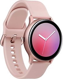Samsung Galaxy Watch Active2 40 mm - Boîtier en aluminium or et bracelet sport or [Wi-Fi]