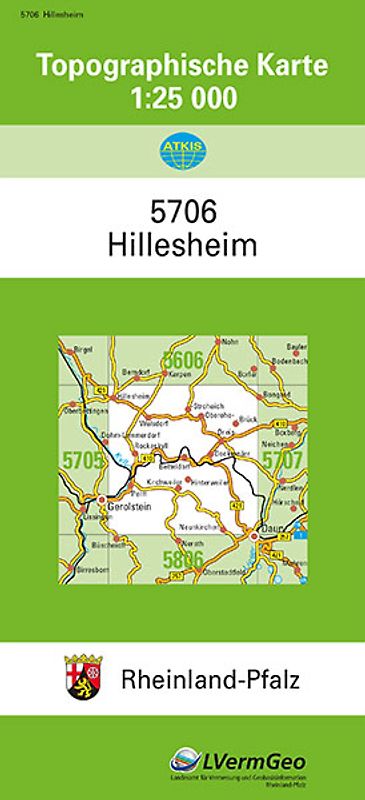 TK25 5706 Hillesheim